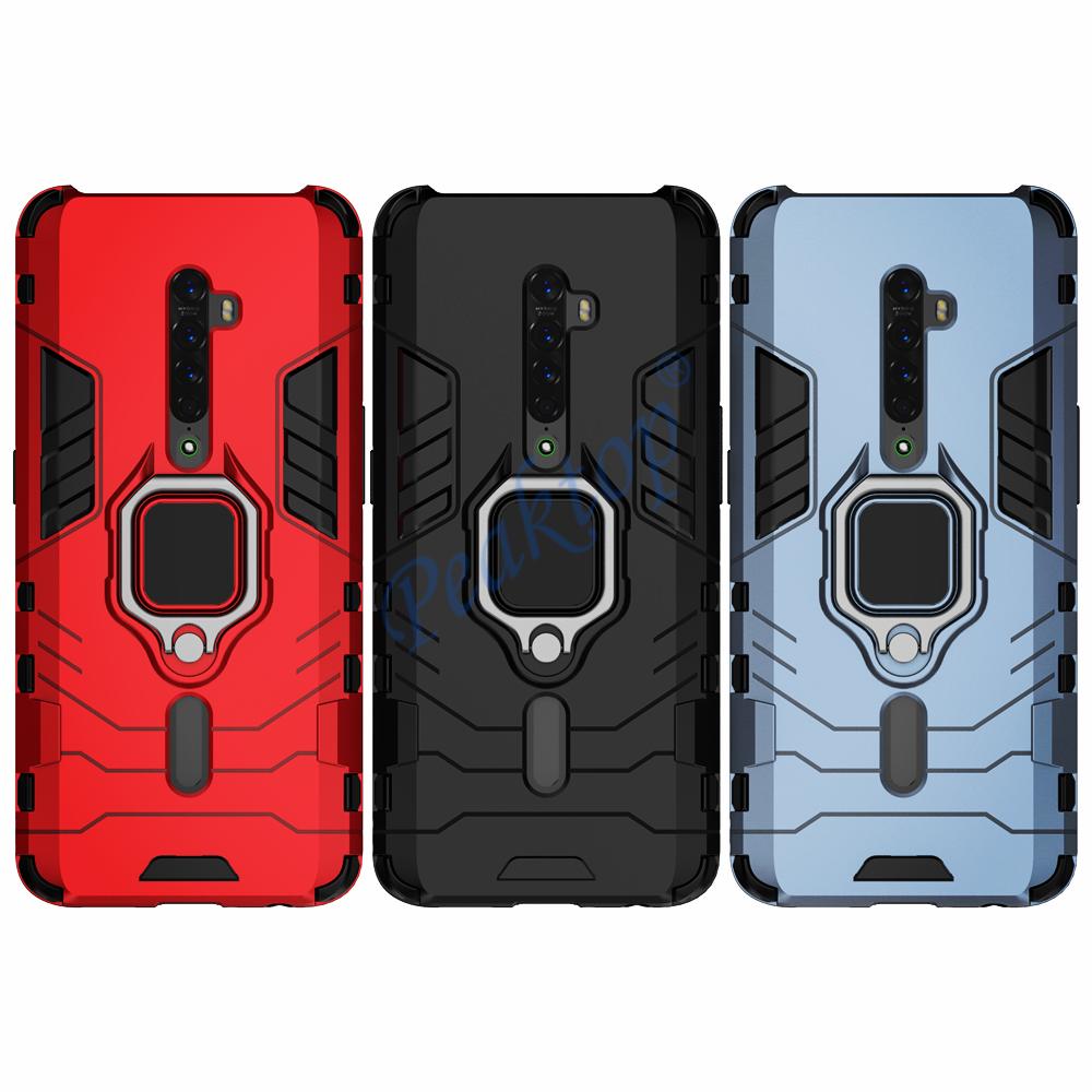 Per OPPO Reno 2 Z 2Z 2F Custodia Magnetica Anello per Auto Antiurto Cover Corazza Per OPPO Reno 2Z 2F 2 Z RenoZ Reno2 Reno2F Reno2Z Coque