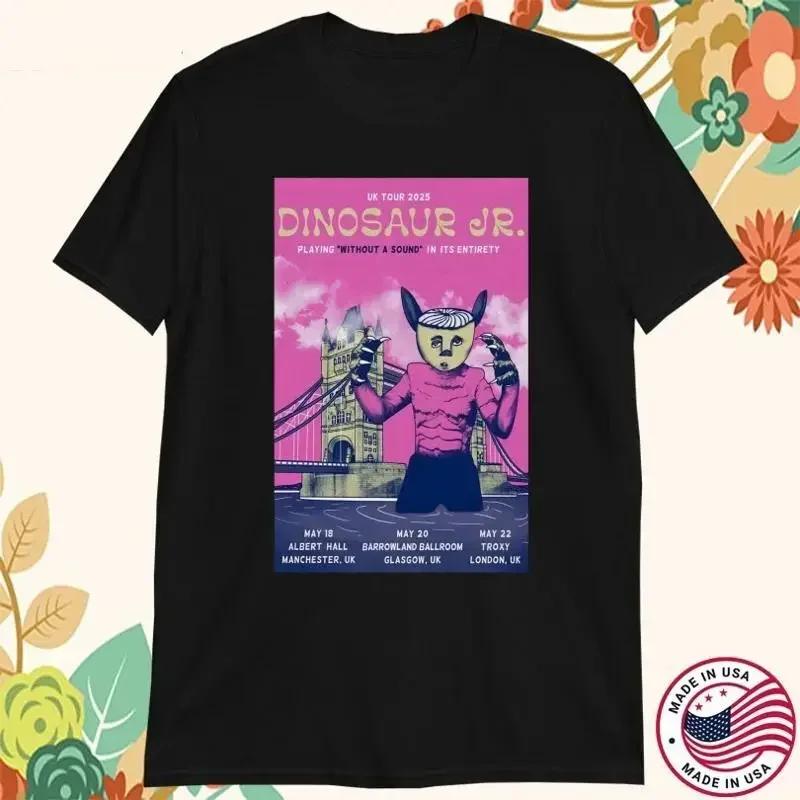 

Dinosaur Jr Playing Without A Sound In Its Entirety Uk Tour 2025 T Shirt Us1093 S разноцветный