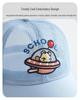 Cartoon Netz Baseballkappe für Kinder: Atmungsaktive Sonnenschutzmütze