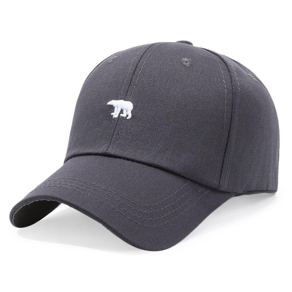 Cotton Baseball Cap Embroidery Sun Visors Casual Peaked Hat  for Men Women