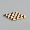 ABS-Pyramidennieten, Spikes für Schuh-, Taschen- und Kleidungsdekoration, 6 x 6 x 4,5 mm, 8 x 8 x 5,5 mm, 10 x 10 x 6,8 mm