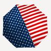 1pz Ombrello con Bandiera Americana, Ombrello ad Apertura e Chiusura Automatica, Ombrello di Alta Qualità, Regalo Ideale per Lei 367