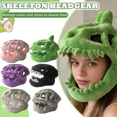 Skelett Kapuzen Kostüm, Realistisches Dinosaurierskelett Kostüm Set Ein Geschenk Für Das Kind