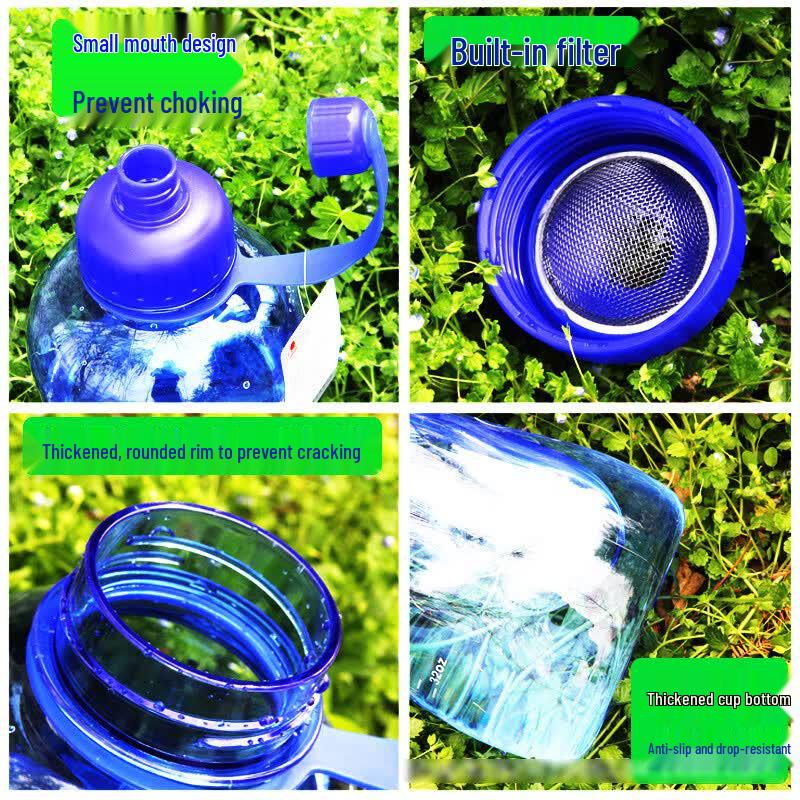 Fuguang 2000ml Large Capacity Portable Space Cup Water Bottle