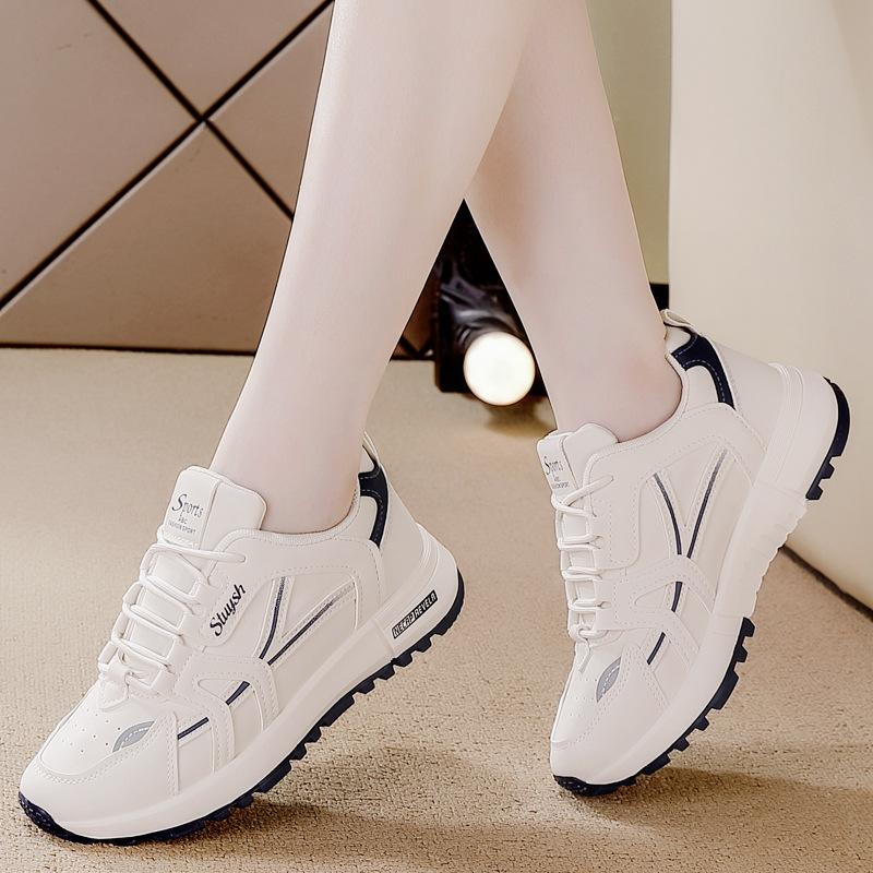 ins platform dad shoes autumn new breathable height increase casual street shooting student sports running shoes