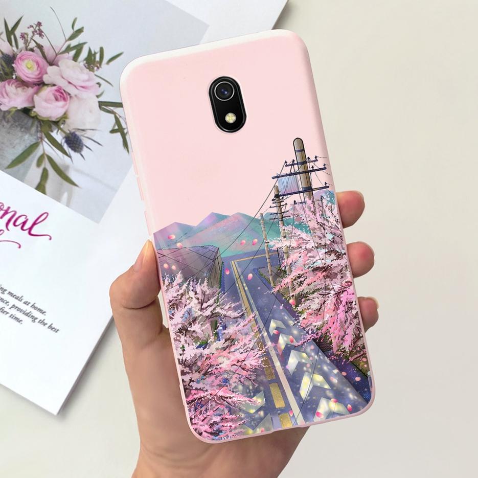 For Xiaomi Redmi 8A Case Stylish Candy Painted Cover Soft Silicone Phone Case For Xiaomi Redmi 8 8A Redmi8 A Bumper 6.22'' Shell