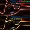 Car LED Strip Lights 5-in-1 Multicolor APP Controlled Car Interior RGB Ambient Light