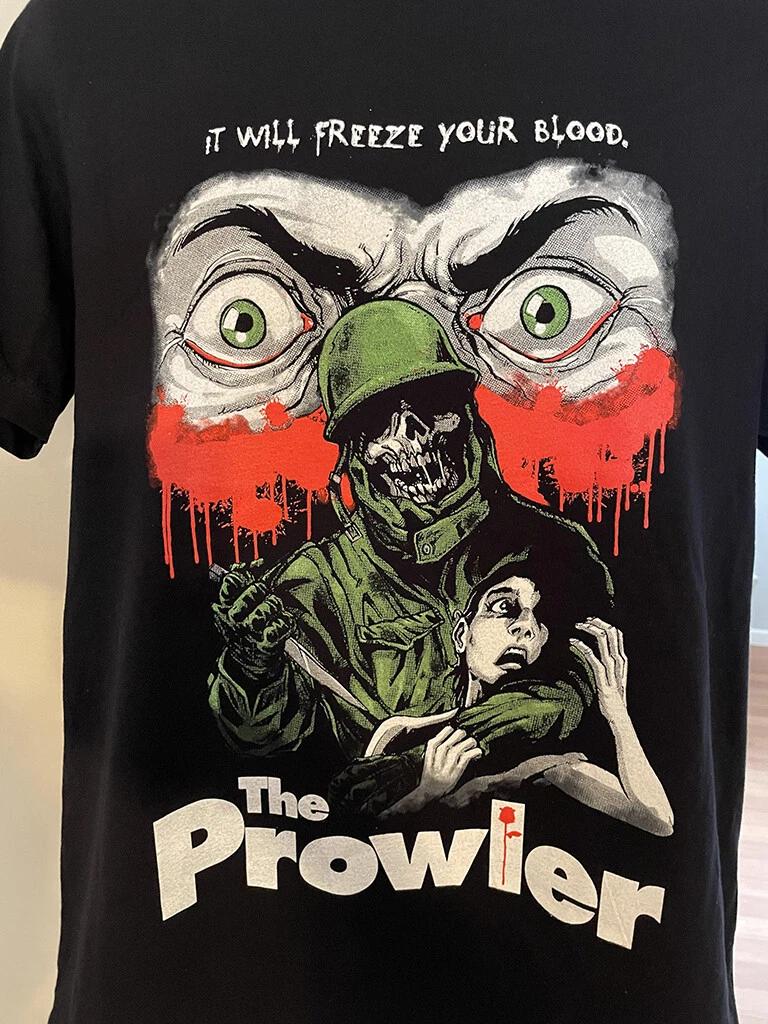

The Prowler - Eyes T-Shirt 1981 horror movie S