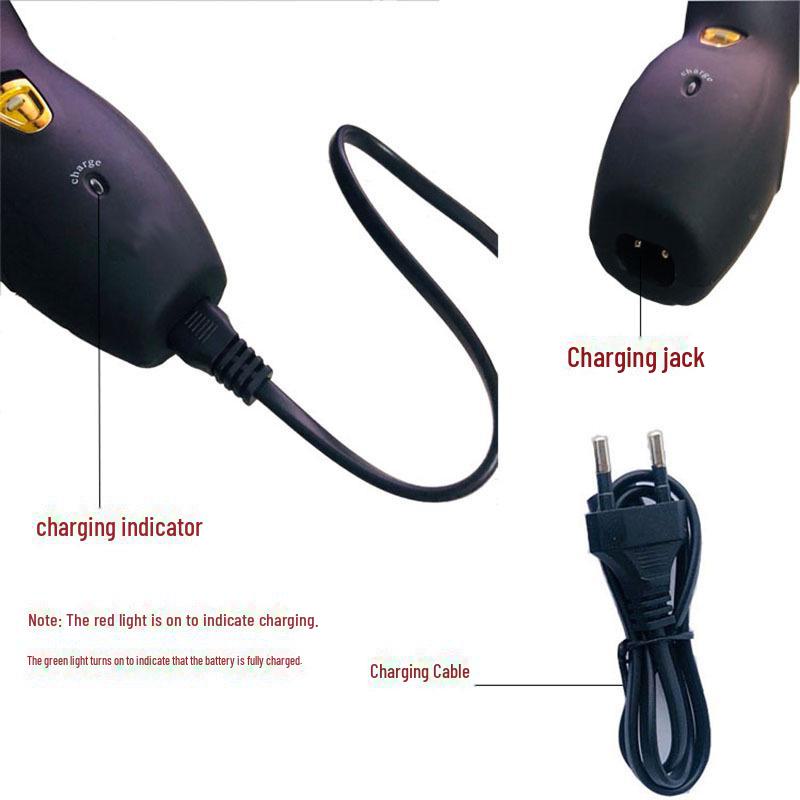 ES-168 Barbeador Elétrico Masculino com Lâmina Flutuante e Aparador de Costeletas