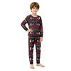 Christmas Printed Matching Family Pajama Set for Parents and Kids Holiday Wear