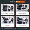 Lykus HC-3010 Waterproof Hard Case with Built-in Grid-Cut Sponge, Internal Dimensions: 30x20x12cm, Suitable for Pistols, Small Drones, Video Cameras,