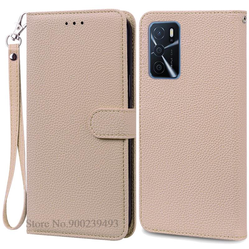 Pour OPPO A16 Étui Portefeuille à Rabat en Cuir Pour Oppo A16s Étui OppoA16 s CPH2269 CPH2271 Étui en Silicone Pour Oppo A16 A16s Housse