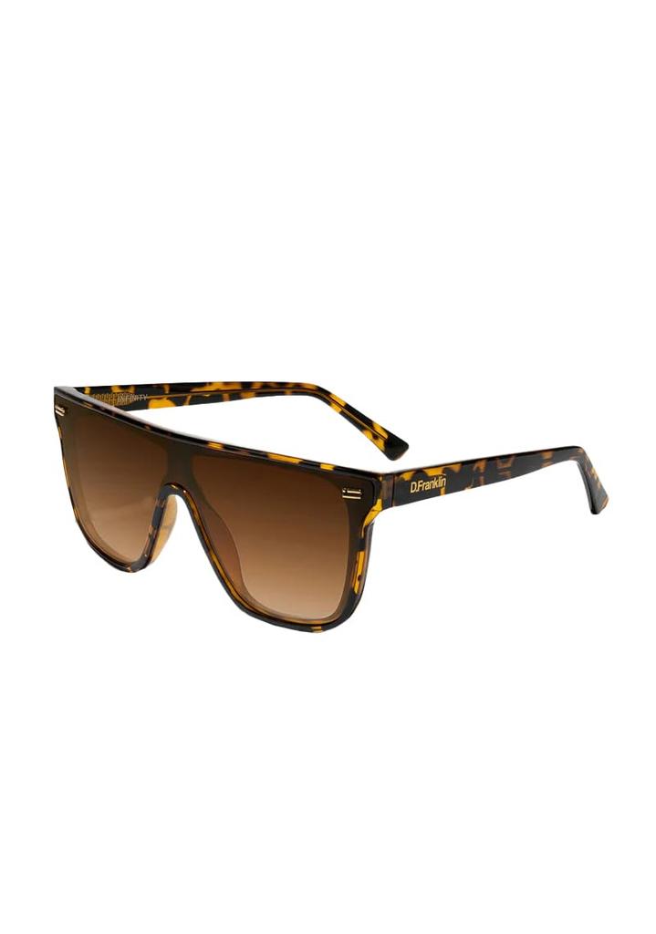 Dee Franklin Infinity Sunglasses, Carey/Gradient Brown, DFKSUN1526-0803