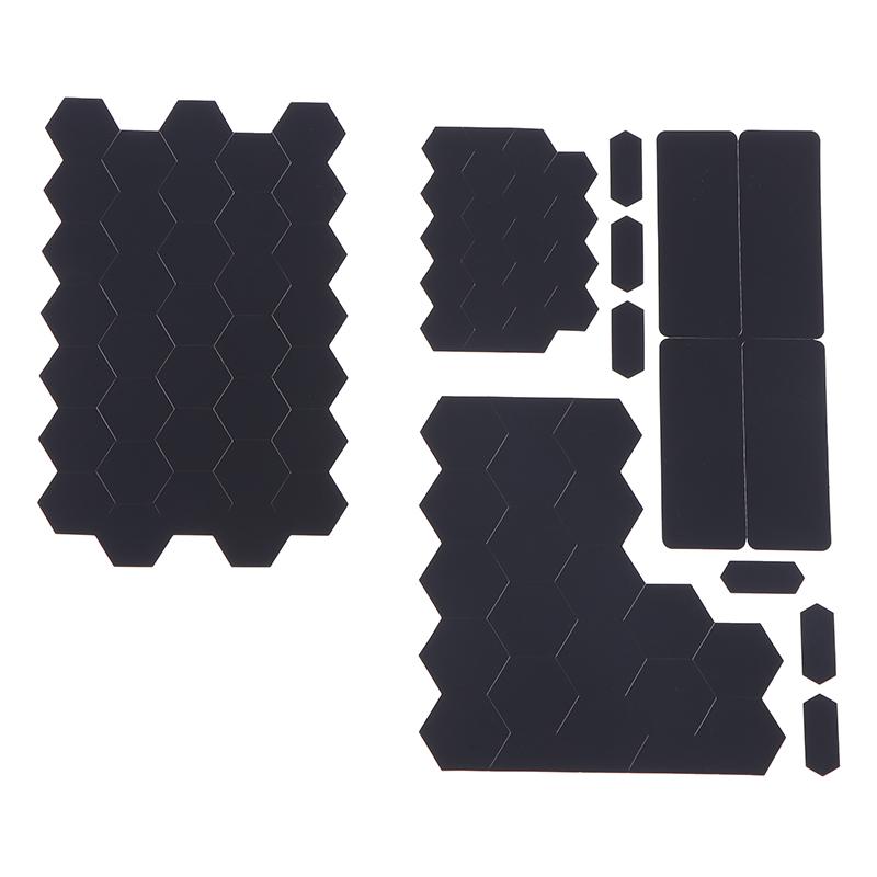 1Set DIY Mouse Keyboard Anti-Slip Stickers Thin Silicone Anti-Slip Sticker Grip Maintain Control Minimize Slippage
