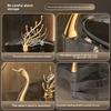 Swan Multi-Grid Jewelry Organizer for Necklace Earrings Rings Bracelets Rotatable Necklace Organizer Home Decoration Gifts