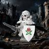 Medieval Skeleton Knight Skeleton Horse Compatible Bricks Berserk Guts Puzzle Action Figures Model Building Blocks Doll Toy Gift