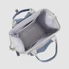 Colorblock Nylon Convertible Backpack with Dual Front Flap Pockets Top Handle Casual Daypack for Women Daily