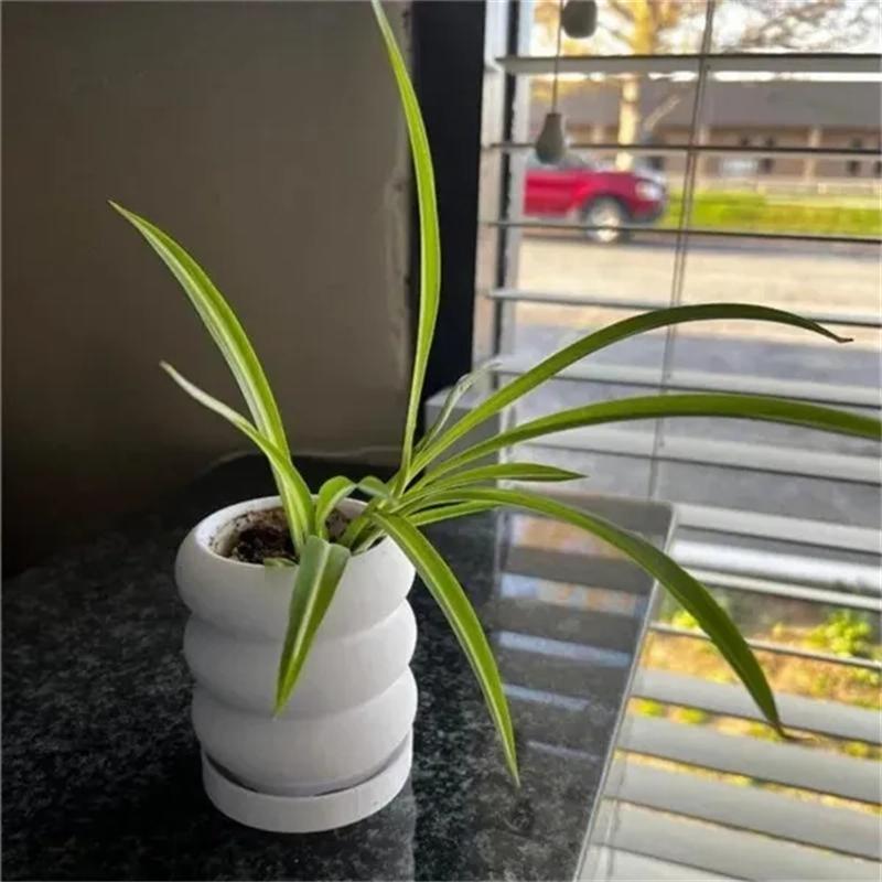 2pcs/set Small Pot Jars Silicone Molds with Lid for Concrete Plaster Resin Epoxy Craft DIY