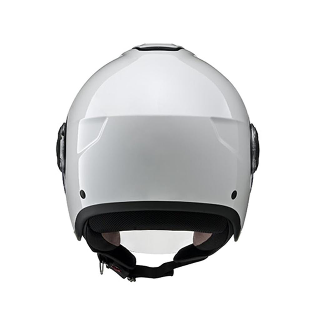 Yamaha Motorcycle Helmet Open Jet Pearl White L Size YJ-22ZENITH 90791-2372L
