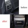Rear Air Outlet Vent Frame Decor Fit For Benz GLA CLA 2013- ABS Carbon Fiber