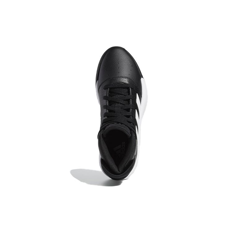 Adidas Pro Adversary 2019 Sports Trend Non-Slip Mid-Top Basketball Shoes Men Sneakers Black White G54101