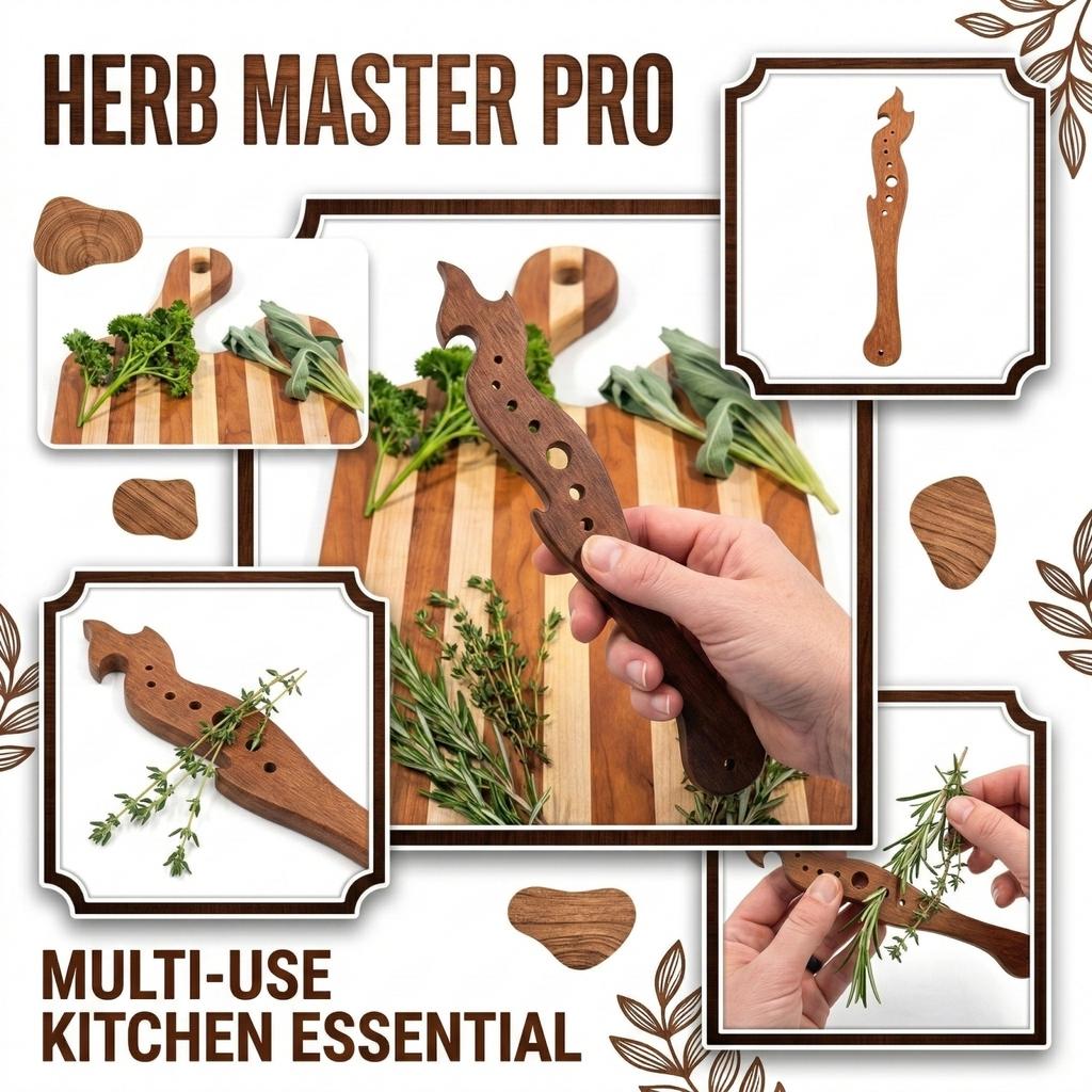 Wooden Kitchen Tool - Multifunctional Cutlery Suitable For Everyday Cooking