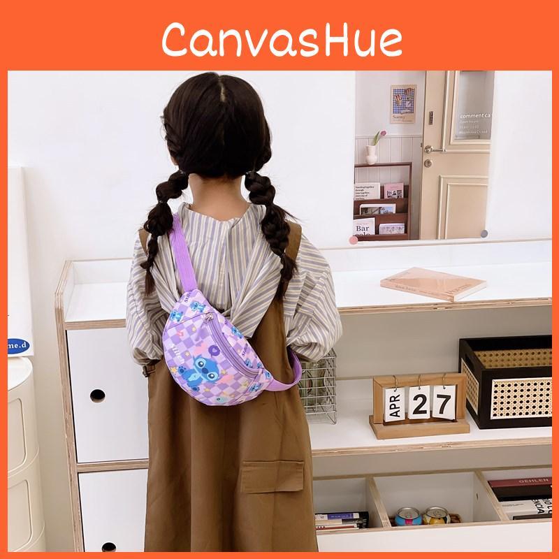 Printed Shoulder Crossbody Chest Bag Anime Pattern Children Cartoon Gift