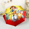 Pokemon Adventure Automatic Umbrella Retractable Design with 8-Rib Durability Lightweight Travel Essential Compact Folding Umbrella