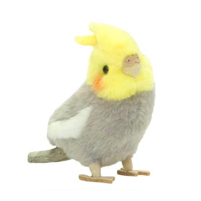 Yoshitoku Cockatiel Plush 180097 Kotori's Toy, Gray,