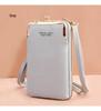 2025 Women's Korean Style Lychee Grain Large Capacity Crossbody Phone Bag & Wallet.