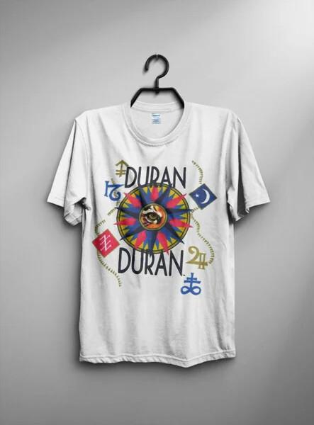 Duran Duran Band Tshirt Duran Duran Cotton White Unisex T-shirt Reprint KH9969 M
