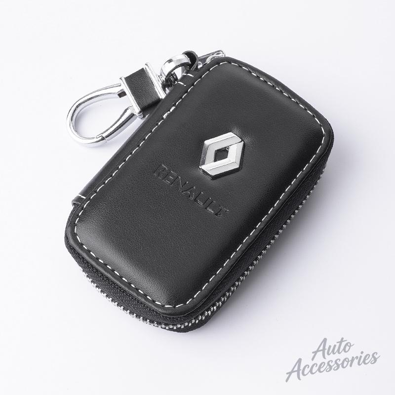 Leather Key Wallet Car Key Bag Multi Function Key Case For Renault Sport Duster Megane 2 3 koleos duster logan clio Accessories PP8