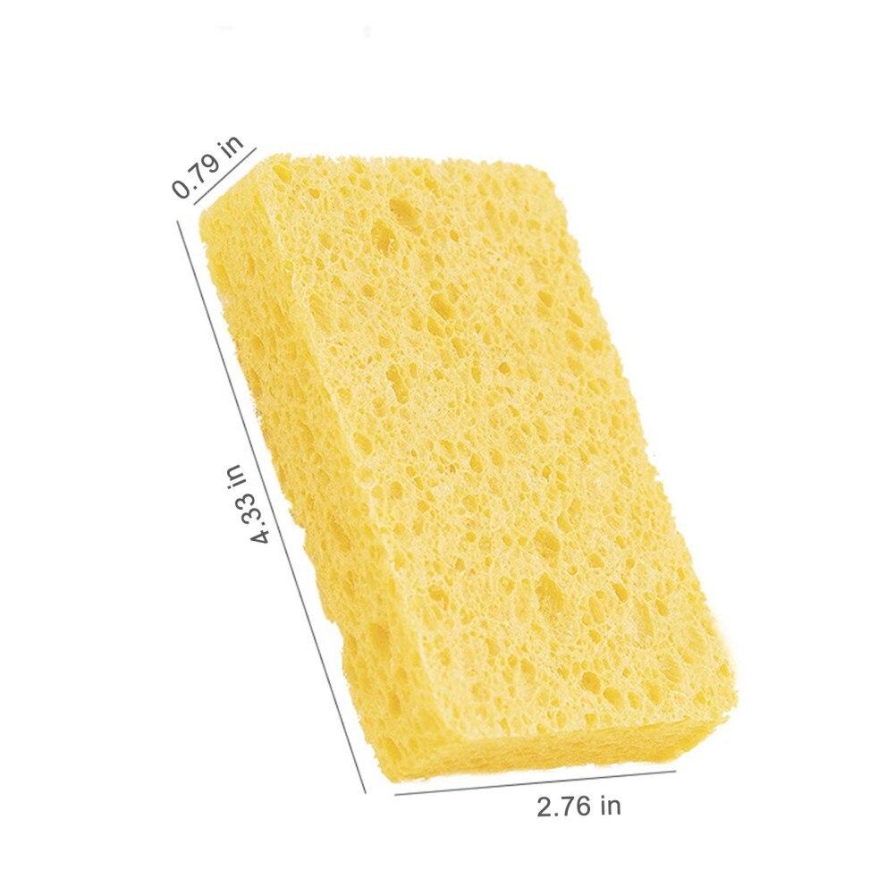 

1 шт. Губка для мытья посуды, Кухонная губка для чистки, Чистящая губка для удаления ржавчины и стойких пятен с кастрюль, Щетка для чистки