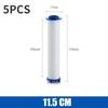 5pcs Universal Shower Head Filter Set - PP Cotton Water Purification Cartridge for Chlorine Removal&Skin Protection,Easy-Install