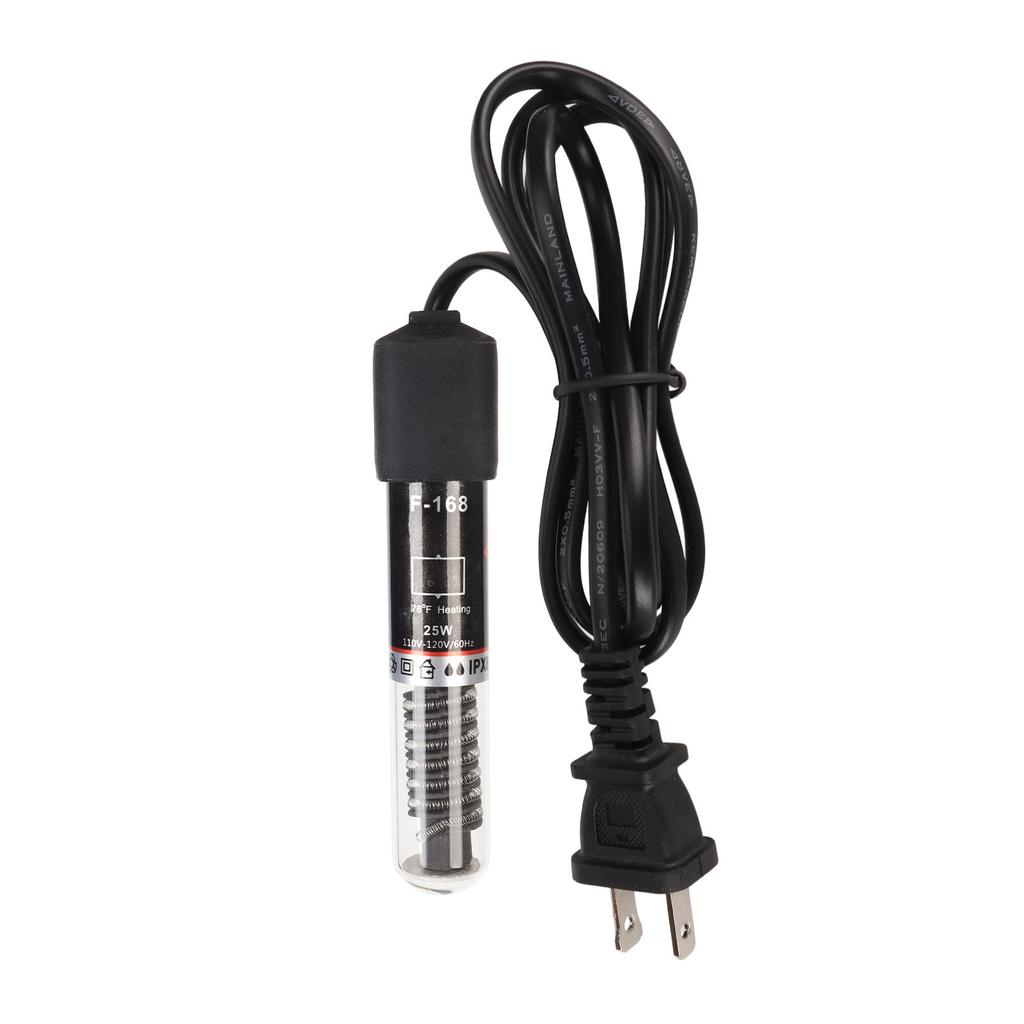Fish Tank Heater 26 Celsius  Automatic Constant Temperature Quartz Glass Small Submersible Aquarium Heater