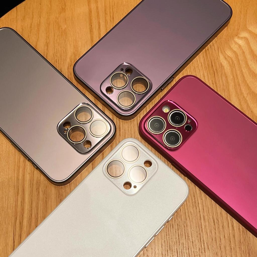 Apple 16promax Leakage Mark Magnetic Suction Phone Case Apple 15 Original 14 Lens Film Soft Edge Cover