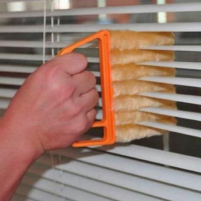 Mikrovláknový kartáč na žaluzie na klimatizaci oken Duster Čistič nečistot