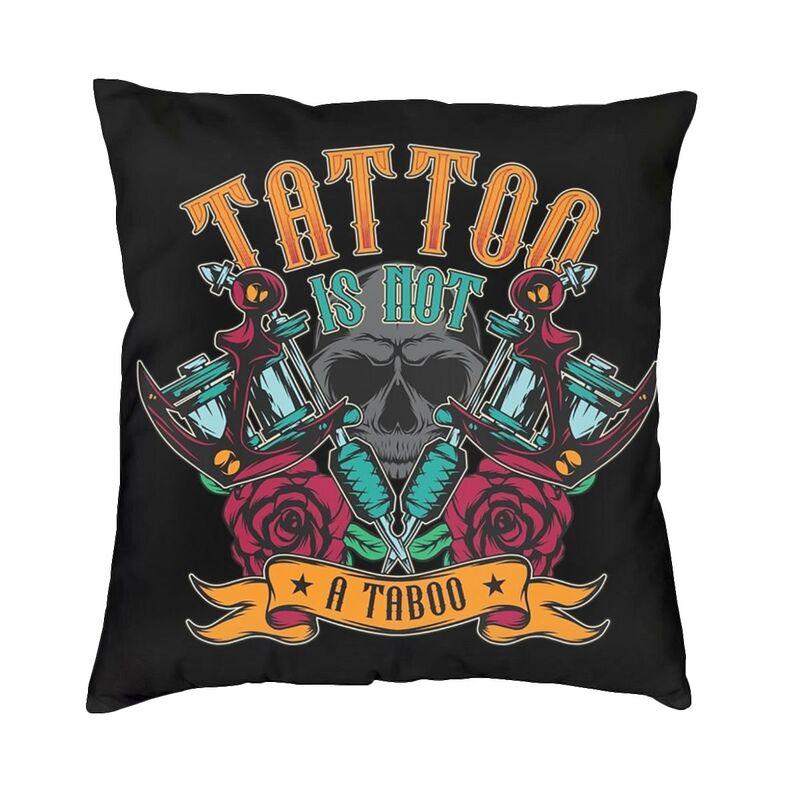 Luxury Funny Tattoo Master Cushion Cover 40X40 Tattooists Artist Gift Pillow Case For Sofa Square Pillowcase Bedroom Decoration