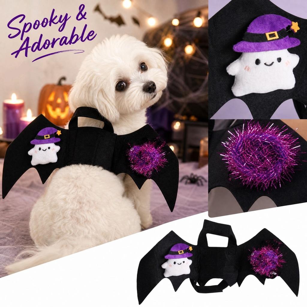Pet Costume for Dogs and Cats Halloween Dress Up