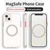 iPhone 16 Pro Max Magnetic Frosted Case with Skin-Feel, Magsafe Compatible