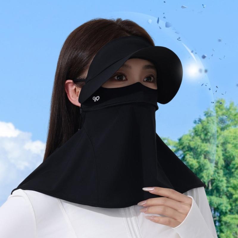 Unisex Mask Sun Protection Face Scarf For Women Ideal For Summer Outdoor Activities Neck Coverage