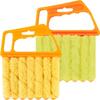 1/2 Pcs Blind Cleaner Held Blind Duster for Wood Dlinds Mini Duster Brush Blind Dust Cleaner Venetian Shades Brush Window