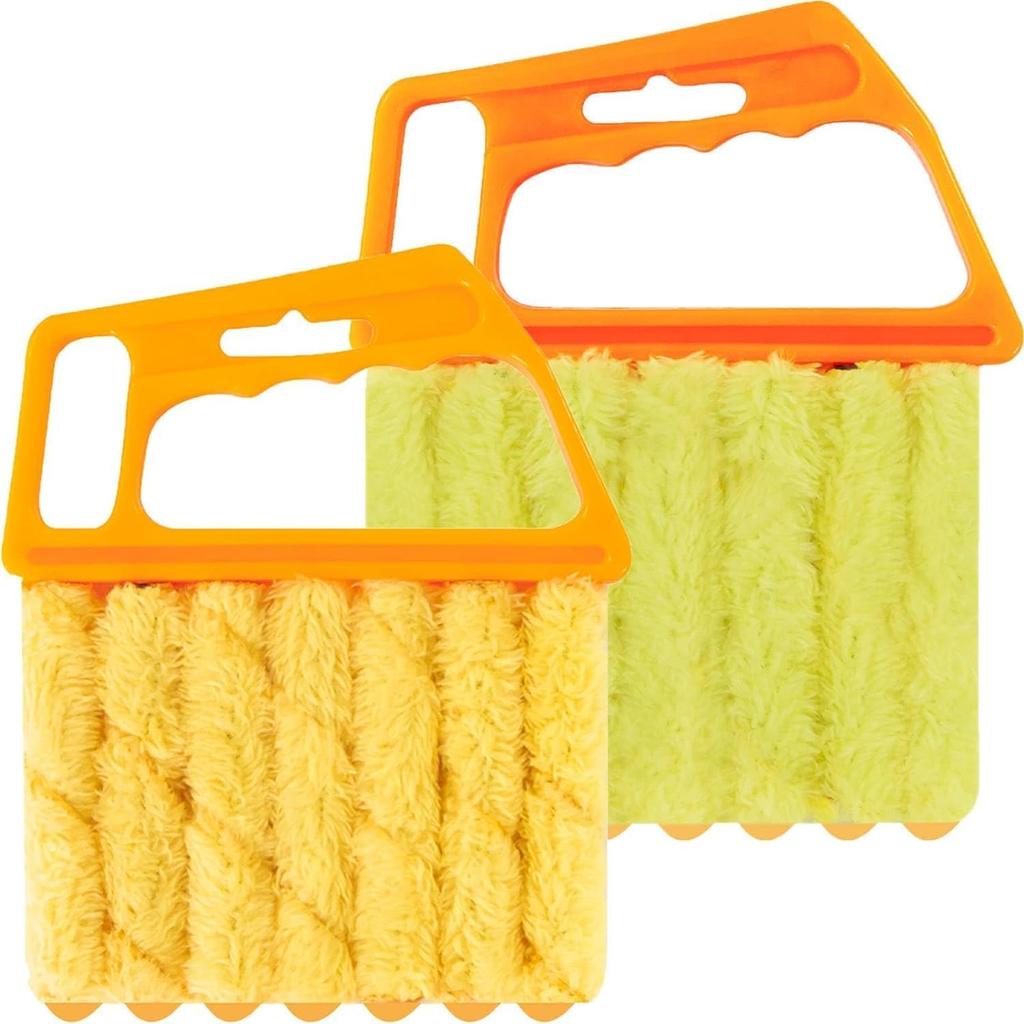 1/2 Pcs Blind Cleaner Held Blind Duster for Wood Dlinds Mini Duster Brush Blind Dust Cleaner Venetian Shades Brush Window