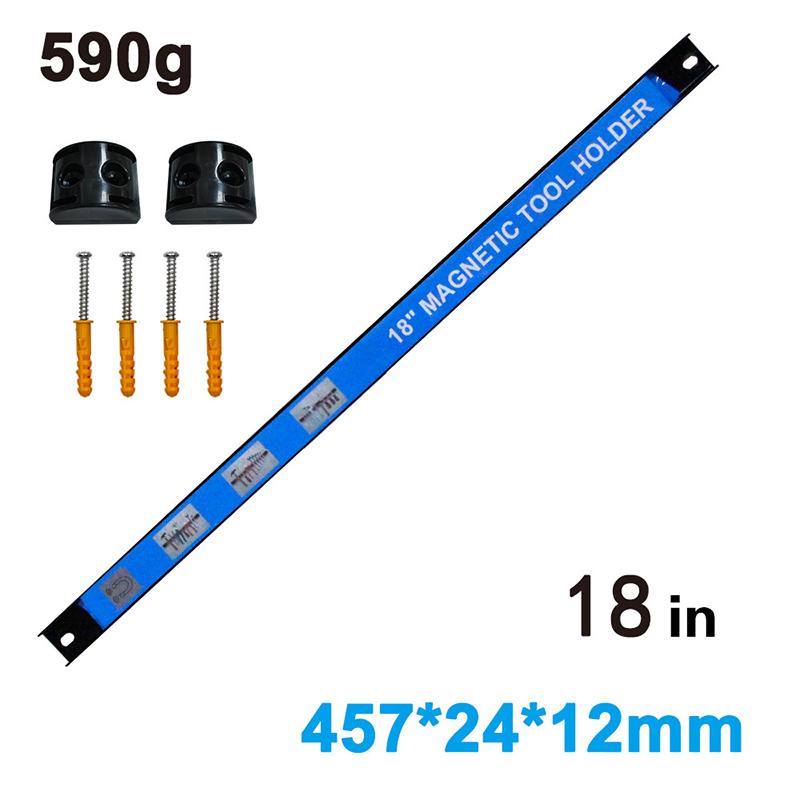 8,12,18,24 Inch Suport Magnetic pentru Scule Bară pentru Scule pentru Sarcină Grea, Raft Organizator Metalic pentru Economisirea Spațiului Instrument Pentru Atelier Garaj Acasă