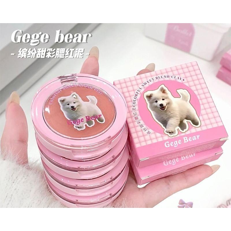 Gege Bear - Colorful Sweet Blush Clay - 4 Colors