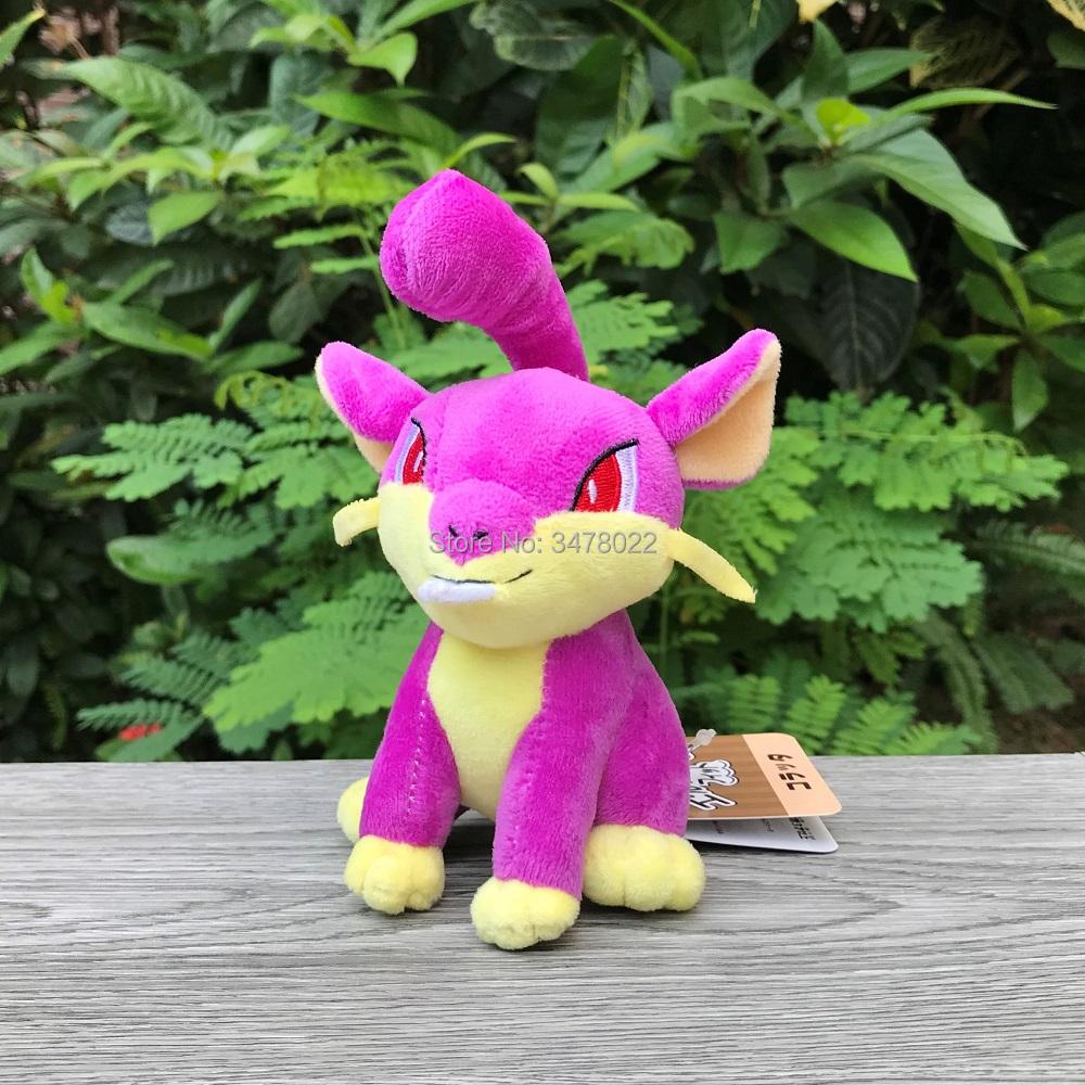 12Cm Fluffy Cuddly Great Beautiful  Fit Rattata Plushy Charming Padded Figures Animated Toon Huggable Toy Present