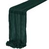 Table Runner Stylish Folded Gauze Cloth Table Pennants Tablecloth for Wedding Bridal Shower Birthday Party Decor
