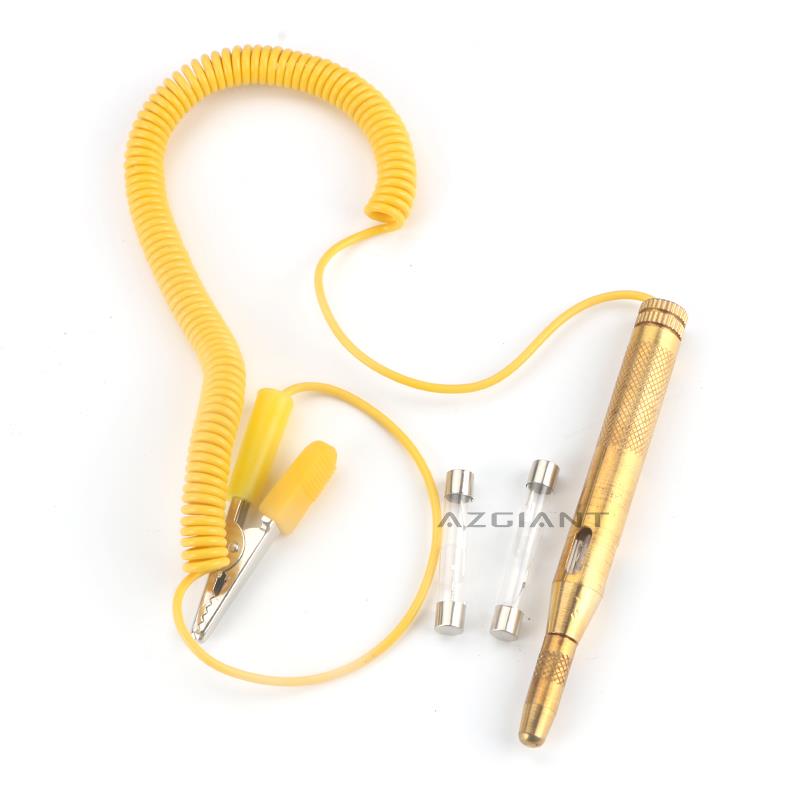 copper spring extend Car Circuit Tester DC 6V 12V 24V Voltage Auto Vehicle Gauge Test Light Measuring Pen DC Tester LED bulb