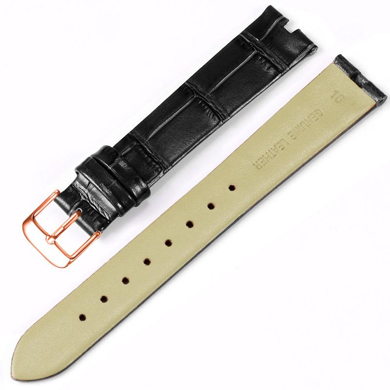Concave shape watch strap genuine leather For original Breguet REINE DE NAPLES 8918 8967 8928 8908 8958 cowhide watchband women