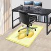 1PC lemon flower Non-Slip Floor Carpet Compatible for Office&Living Room&Bedroom&Dining room - Flat- Soft & Pattern, Vibrant Colors-W267